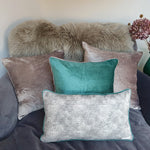 Load image into Gallery viewer, Pebble Square Plush Velvet Scatter Cushion

