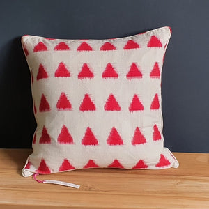 Alice Large Square Ikat Cushion