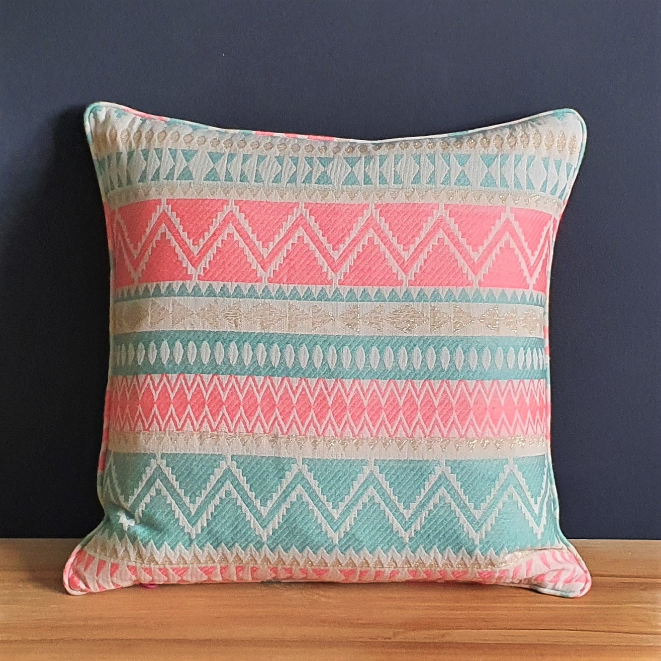 Happy Hour Square Scatter Cushion with Piping
