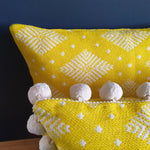 Load image into Gallery viewer, Paloma Large Rectangular Cushion with Pom Poms
